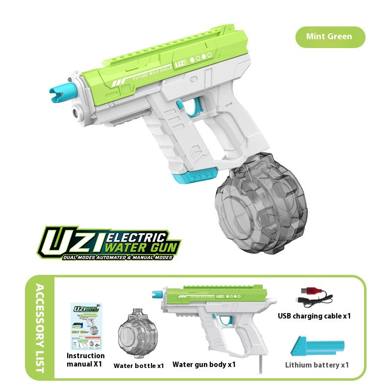 UZI Electric Continuous Hair Water Absorption Linkage Large Capacity Water Gun - LJ Enterprise