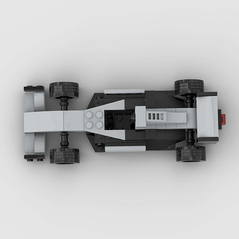 F1 Formula Super Sports Car Racing Model MOC Building Blocks