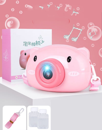 Piggy Bubble Machine