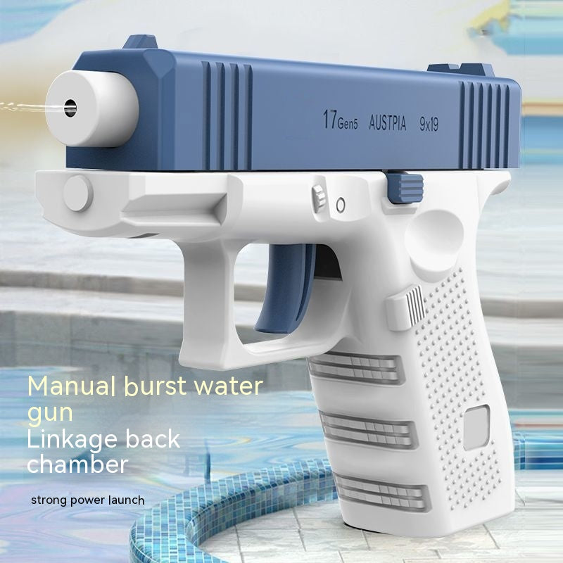 Water Gun Toy New Automatic Continuous Hair Children Automatic Water Spray - LJ Enterprise