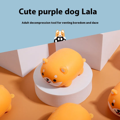 Super Cute Shiba Inu Pinch Lecon Yi Decompression Artifact