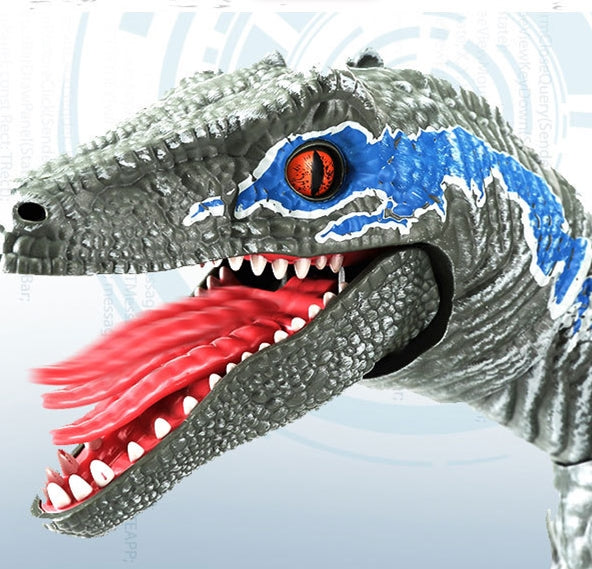 Simulation electric induction toy remote control dinosaur