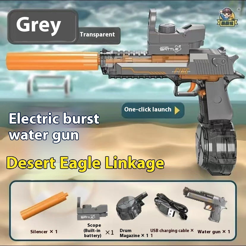 New Fire Light Effect Electric Water Gun - LJ Enterprise
