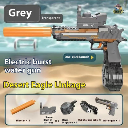 New Fire Light Effect Electric Water Gun - LJ Enterprise