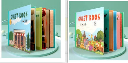 Children's Educational Wooden Books To Read
