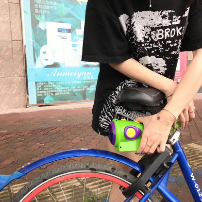 Bike Bubble Machine Automatic Bubble Machine Gun Soap Glow Bubble Blower Outdoor Kids Toy