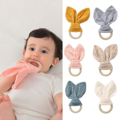 Baby Can Chew Gauze Hand Puppet Toys