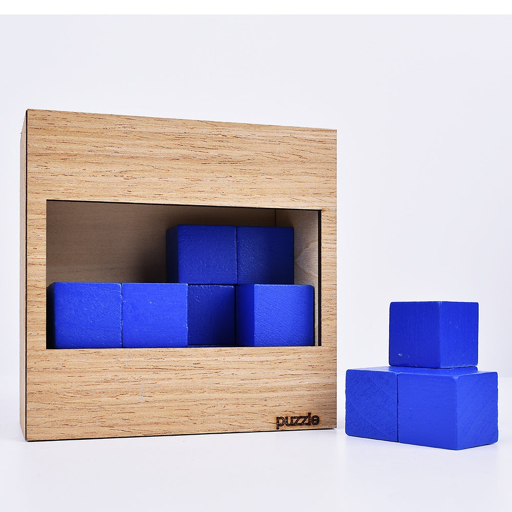 Super Difficult 4l Puzzle 3d Three-dimensional Adult Puzzle Irregular Puzzle