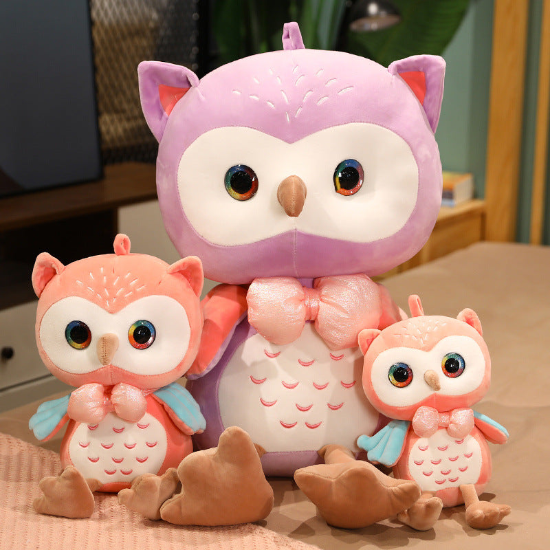 Owl Doll Plush Toy Children Comfort Ragdoll Pillow