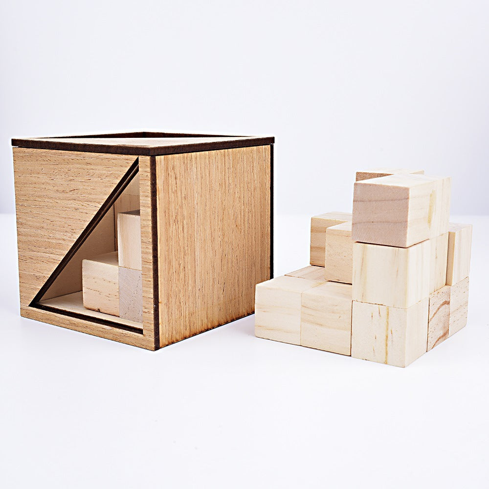 Super Difficult 4l Puzzle 3d Three-dimensional Adult Puzzle Irregular Puzzle