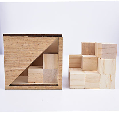 Super Difficult 4l Puzzle 3d Three-dimensional Adult Puzzle Irregular Puzzle