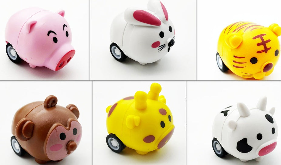 Pull back car toy
