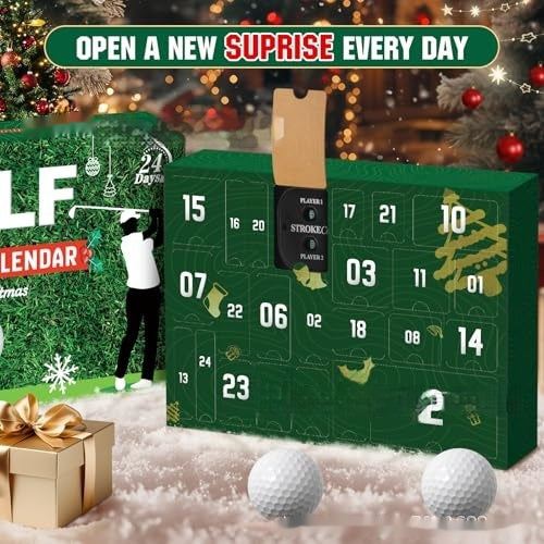 Men's Golf Advent Calendar Crafts Fashion Design High Sense Decoration