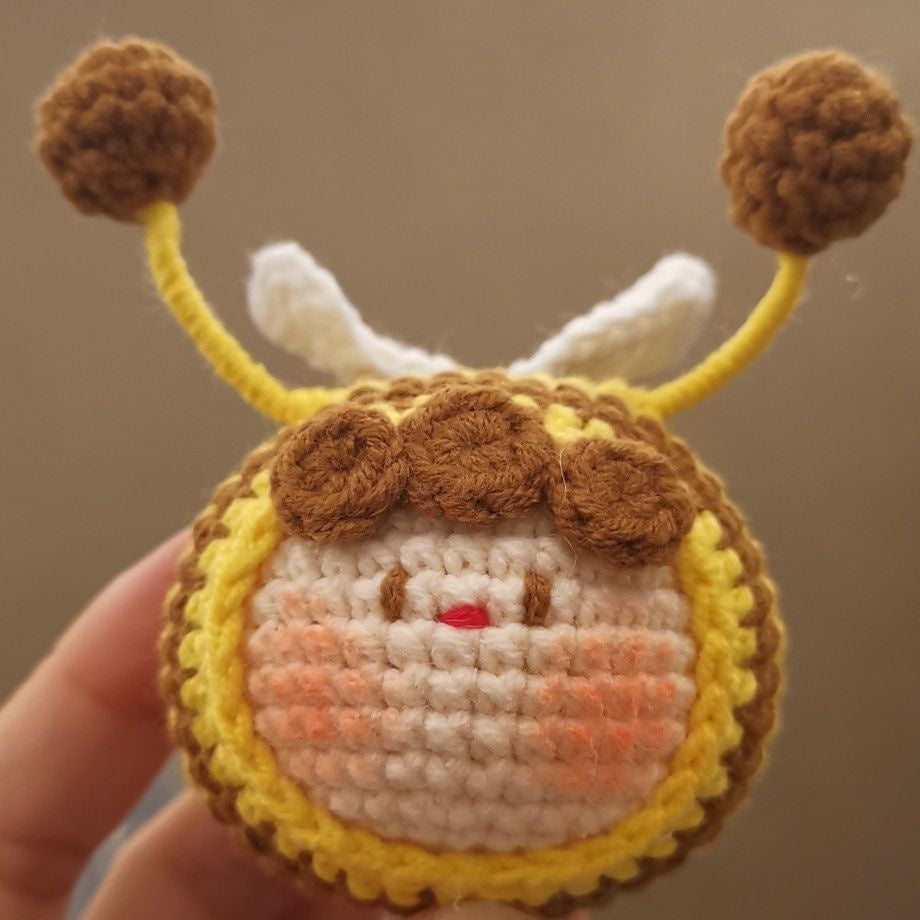 Handmade Crocheted Bee Colonies For Woolen Dolls