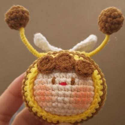 Handmade Crocheted Bee Colonies For Woolen Dolls