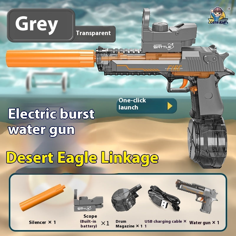 Automatic Powerful Water Spray Electric Water Gun Toy - LJ Enterprise