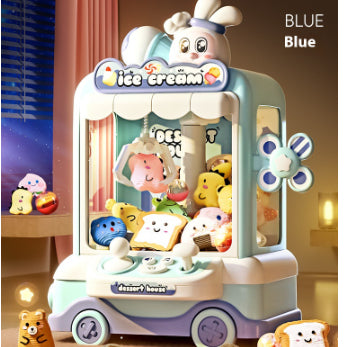 Electric Clip Doll Gashapon Machine Children Mini Claw Machine