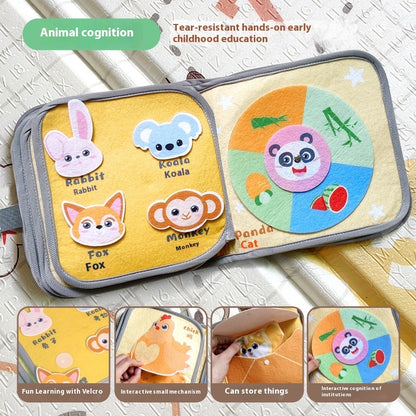 Early Childhood Cloth Book Education Tear-proof Biteable