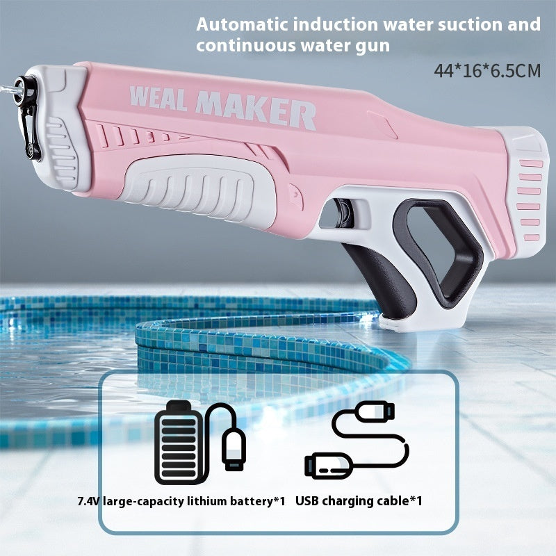 Dinosaur Electric Water Gun Waterproof Automatic Water-absorbing Water-playing Toy - LJ Enterprise