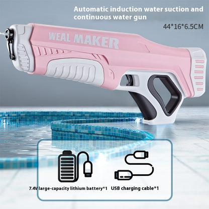Dinosaur Electric Water Gun Waterproof Automatic Water-absorbing Water-playing Toy - LJ Enterprise