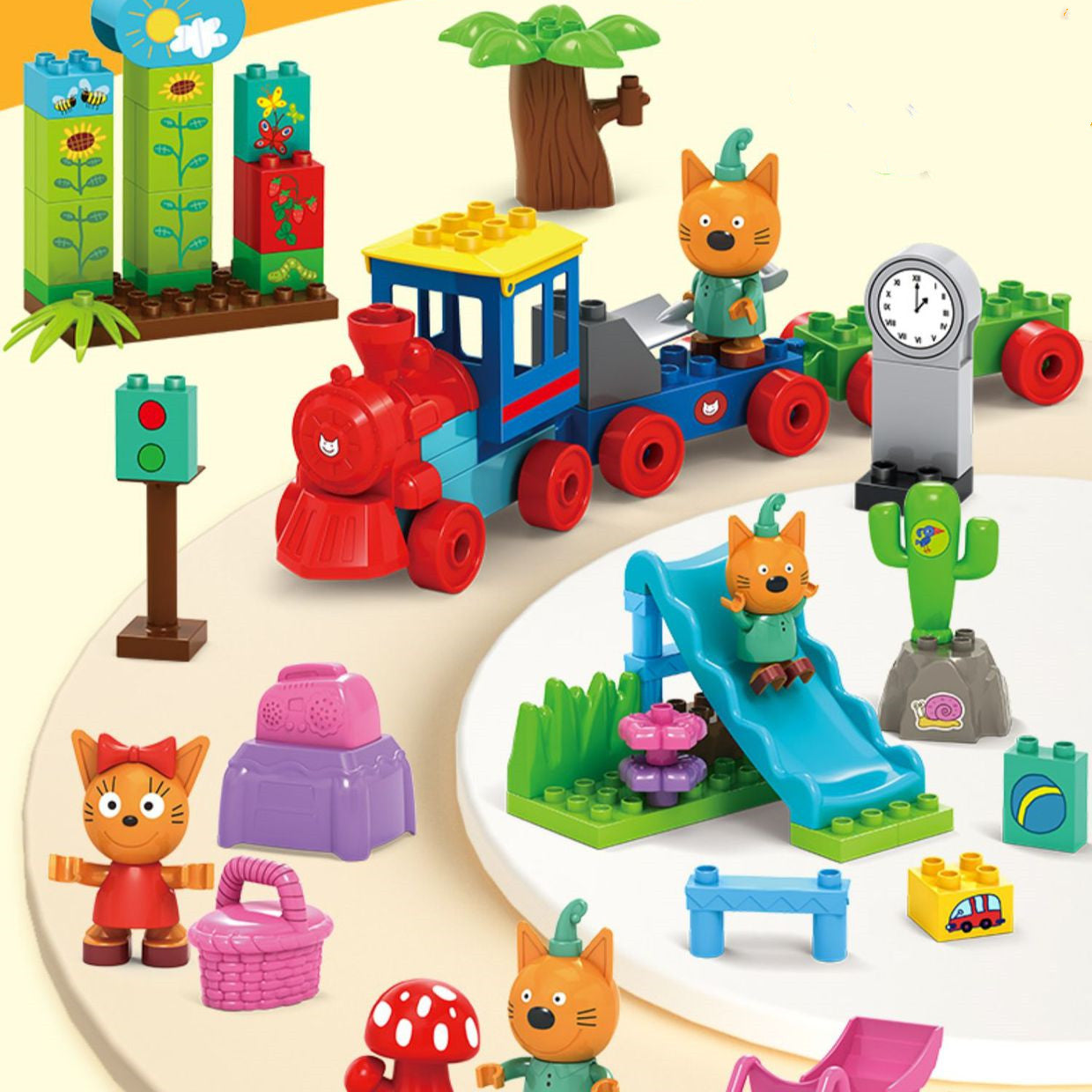 Educational Assembling Puzzle Play House Toys