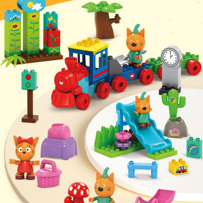 Educational Assembling Puzzle Play House Toys