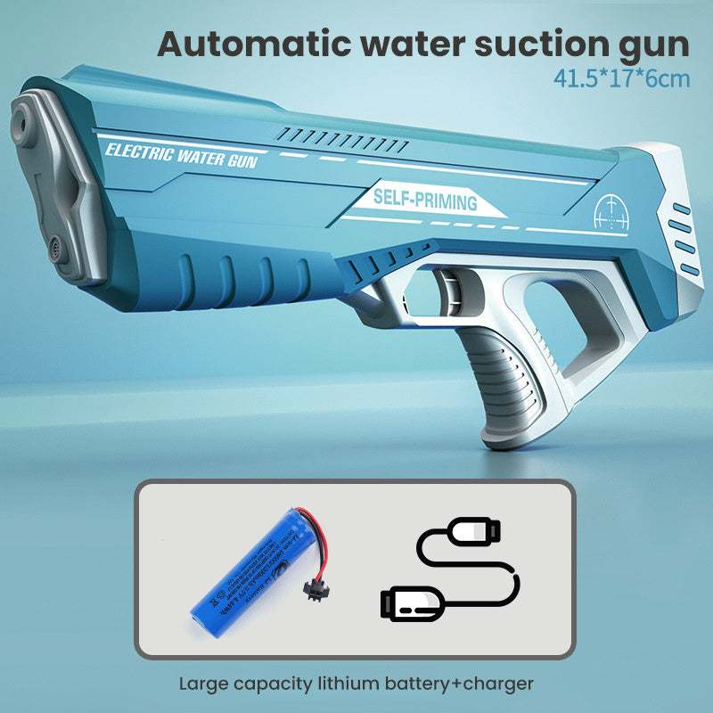 Electric Water Gun Automatic Spraying Toy High-pressure And Ultra Far - LJ Enterprise