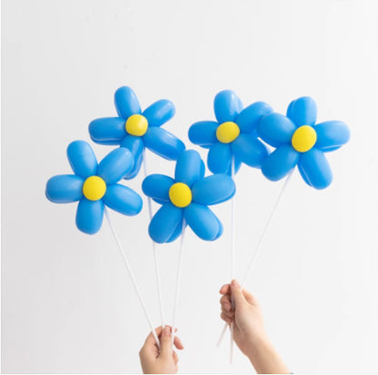 Long Balloon Flower Bouquet Photo Material Package