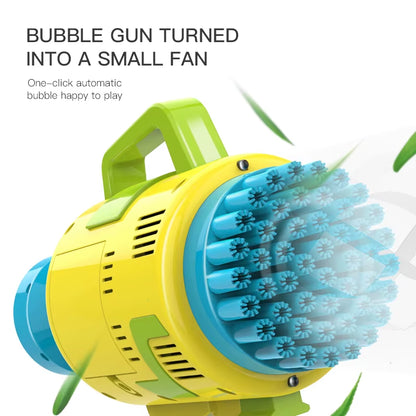Summer Party Toys Rocket Launcher Bubble Bazoka Toy Gun Soap Machine 48 Holes Bubble Gun to Kids