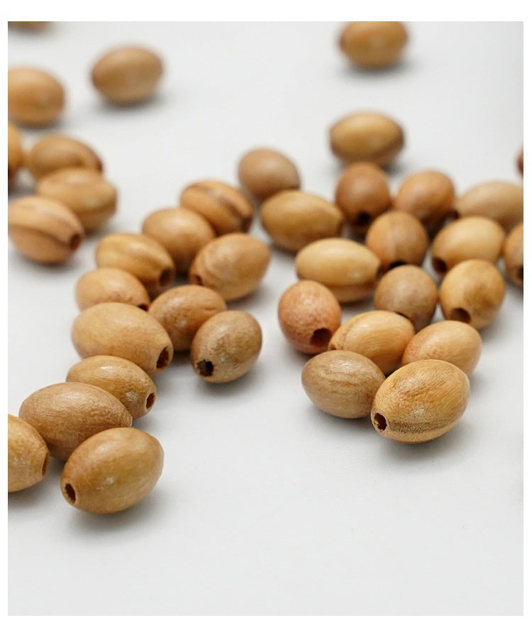 Tear Drops Olivewood Beads Italian Camino Beads Single Material Old Materials - LJ Enterprise
