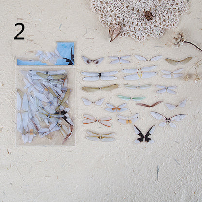 Sticker Wings Herbarium Series Handbook Material Decoration