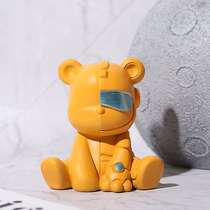 Cartoon Bear Resin Crafts Creative