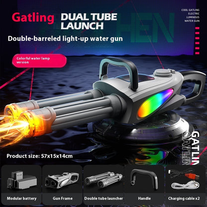 Water Gun Large Capacity Long Range With Light - LJ Enterprise