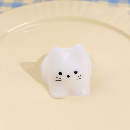 Super Cute Cat Custard Pinch Good-looking Bouncy Slow Rebound Healing Decompression Children's Toy