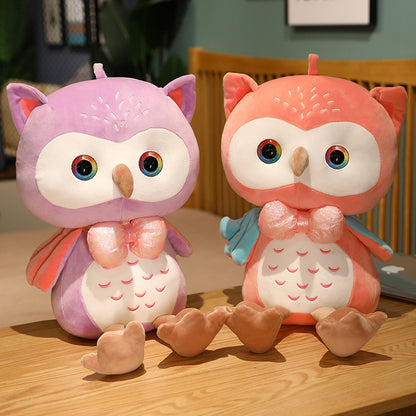 Owl Doll Plush Toy Children Comfort Ragdoll Pillow