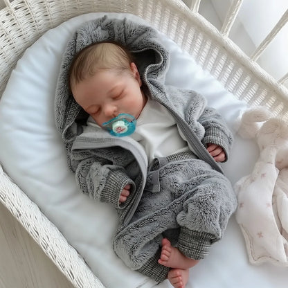 RSG Reborn Baby Dolls 20" Soft Cloth Body Newborn Baby Dolls with Accessories Gift Box for Kids Age 3+