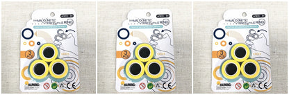 Magnetic finger rotating ring
