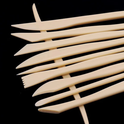 Plastic Clay Tools Suit 10-piece Set Art Supplies - LJ Enterprise