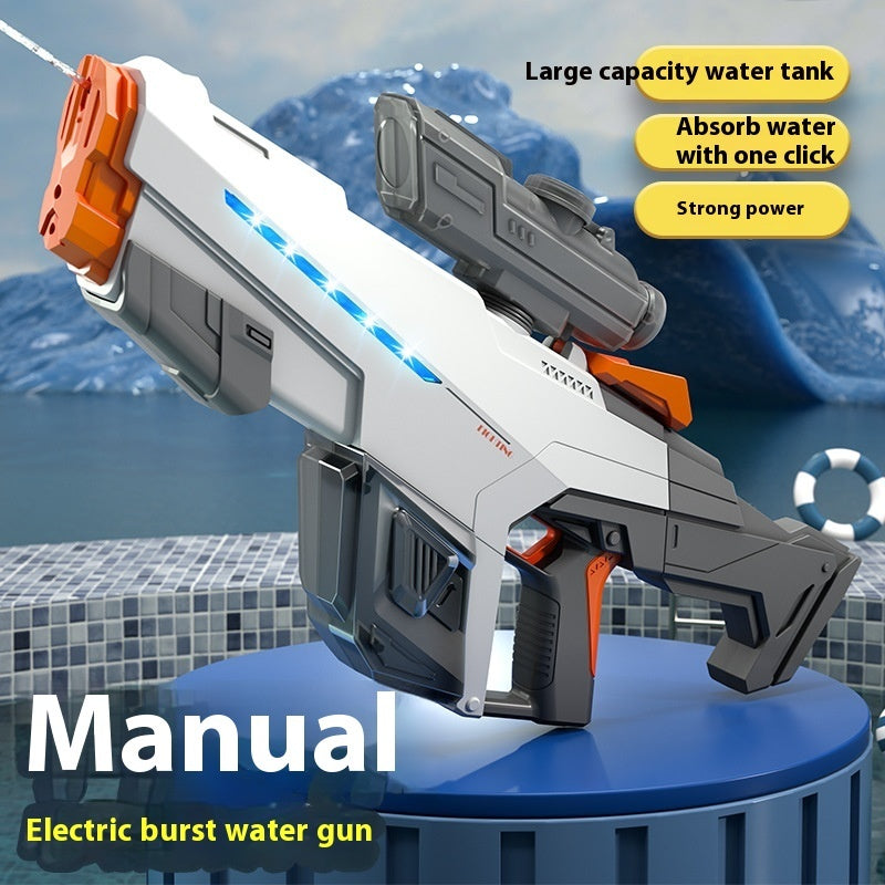AMT Water Gun Toy One-click       Long Range Water Gun - LJ Enterprise