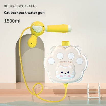 Children's Cartoon Backpack Water Gun Water Beach Toys - LJ Enterprise