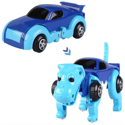 Wind-up deformation toy