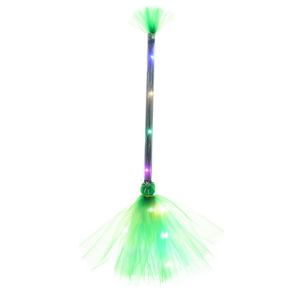 LED Witch Halloween Light Broom Children's Toy