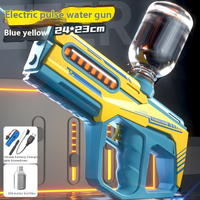 Children's Full-automatic Water-absorbing Electric Water Gun Toy - LJ Enterprise