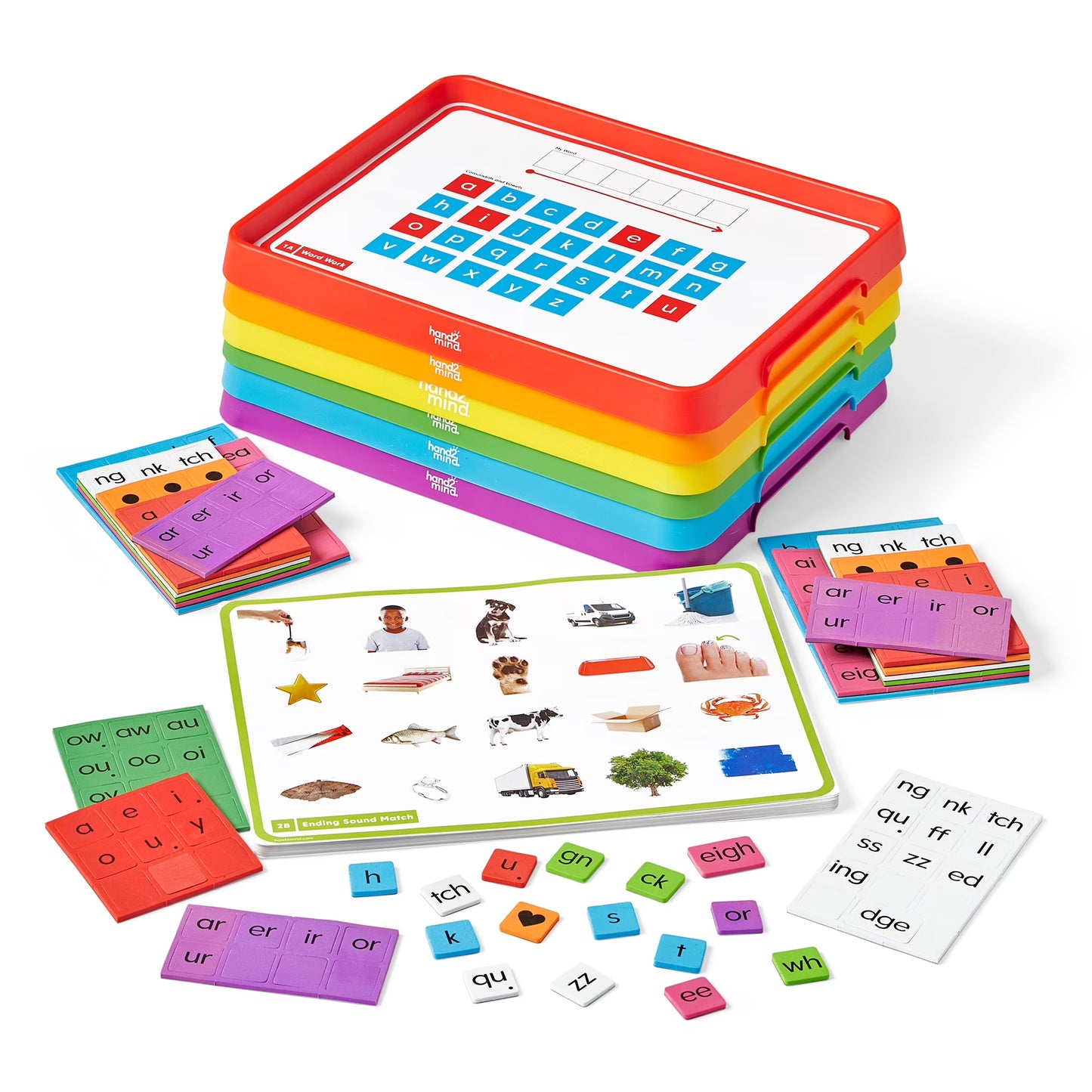 Advancing Phonics Word Work Small Group Set, Elementary Reading Manipulatives, Ages 5+