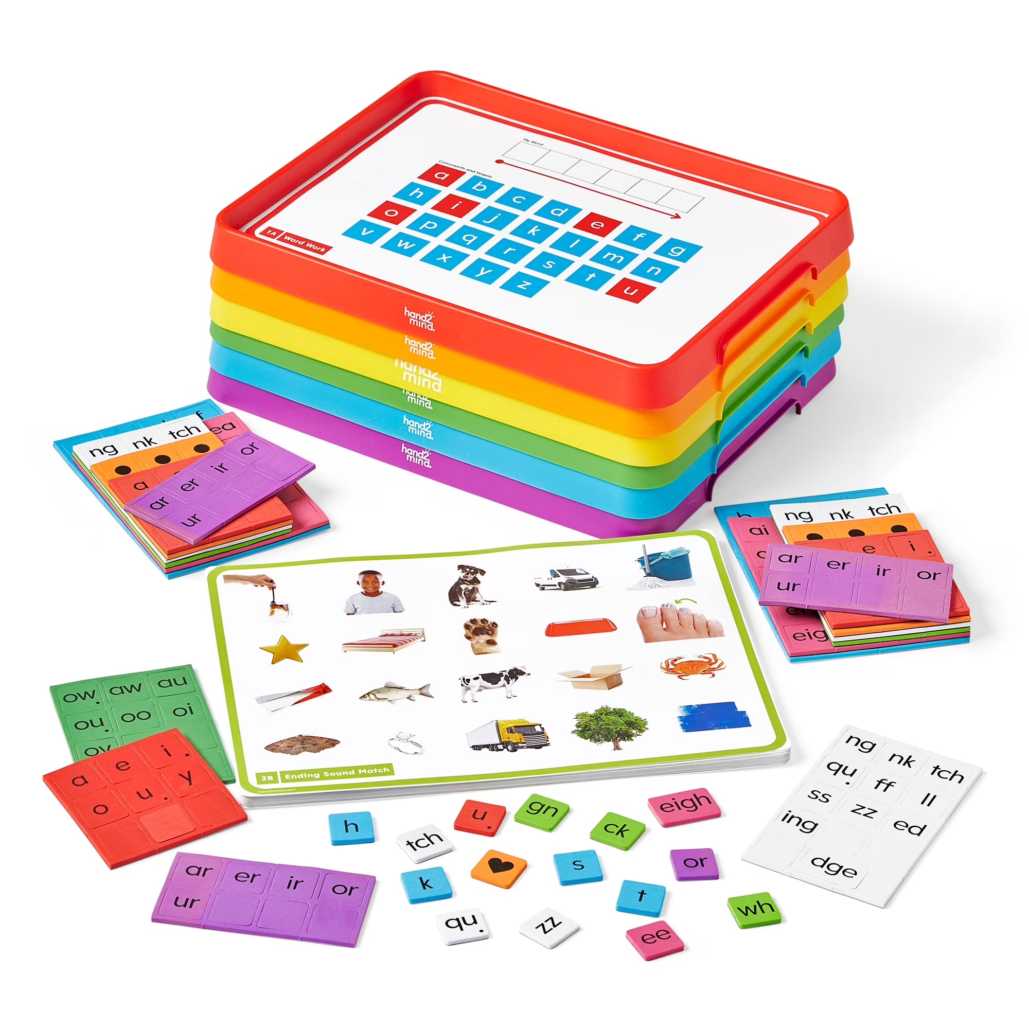 Advancing Phonics Word Work Small Group Set, Elementary Reading Manipulatives, Ages 5+