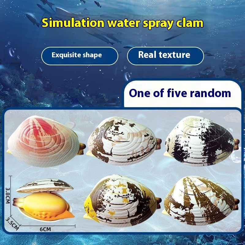 Clam Water Gun Trick Water Toy - LJ Enterprise