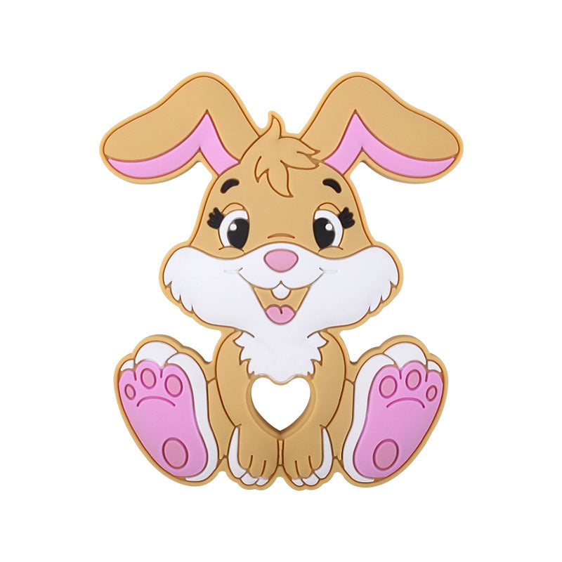 Creative DIY Baby Products Koala Panda Rabbit Silicone Toy Teether