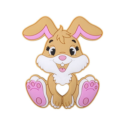 Creative DIY Baby Products Koala Panda Rabbit Silicone Toy Teether