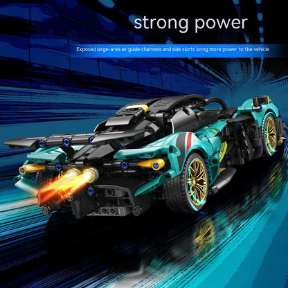 Assembled Super Sports Car Educational Building Blocks Building Blocks Car Model