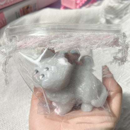 Three-dimensional Cute Pet Cute Cat Squeezing Toy Simulation Stress Relief Toy